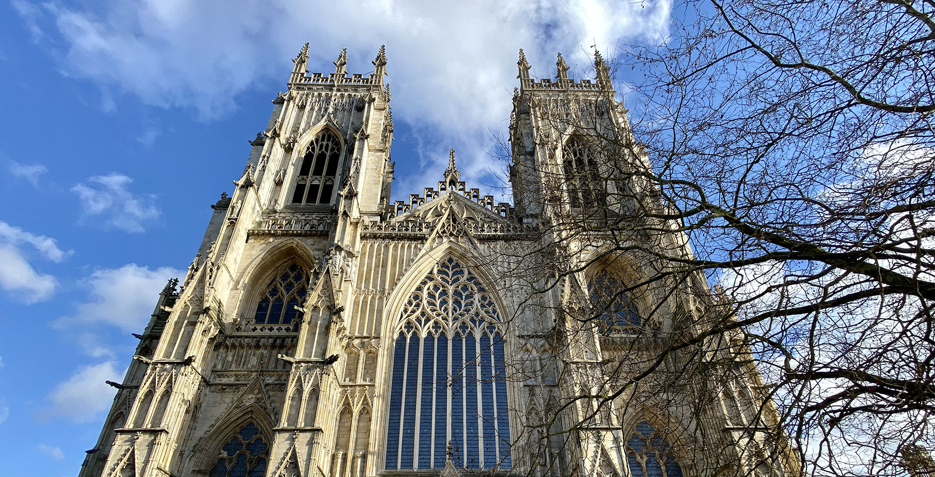 The famous Gothic cathedral York Minster