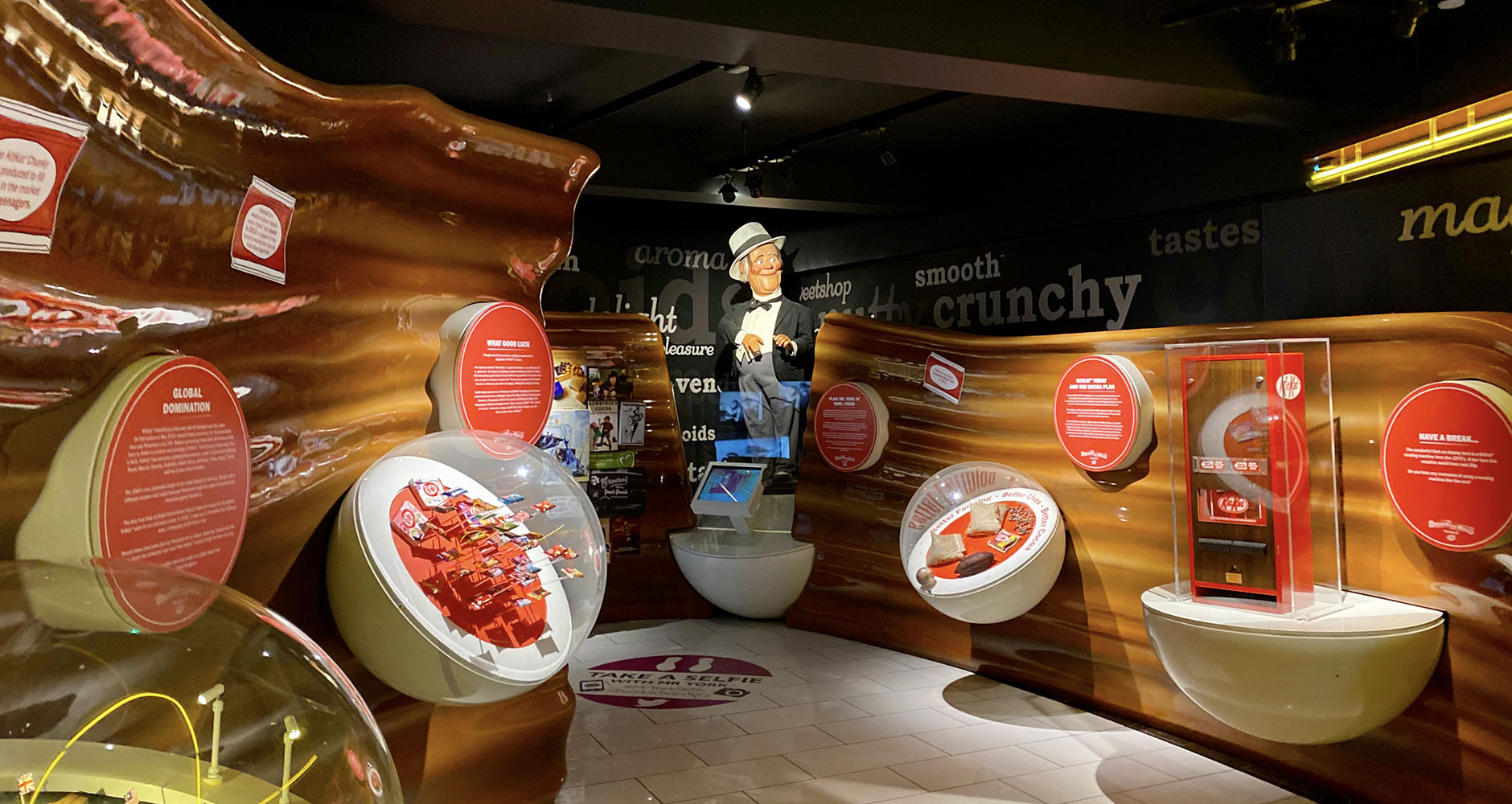 The KitKat exhibition at York's Chocolate Story