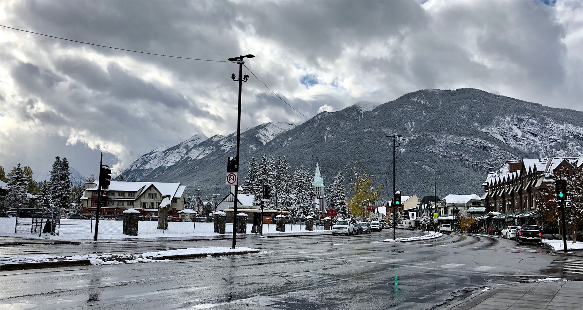 The lovely town of Banff