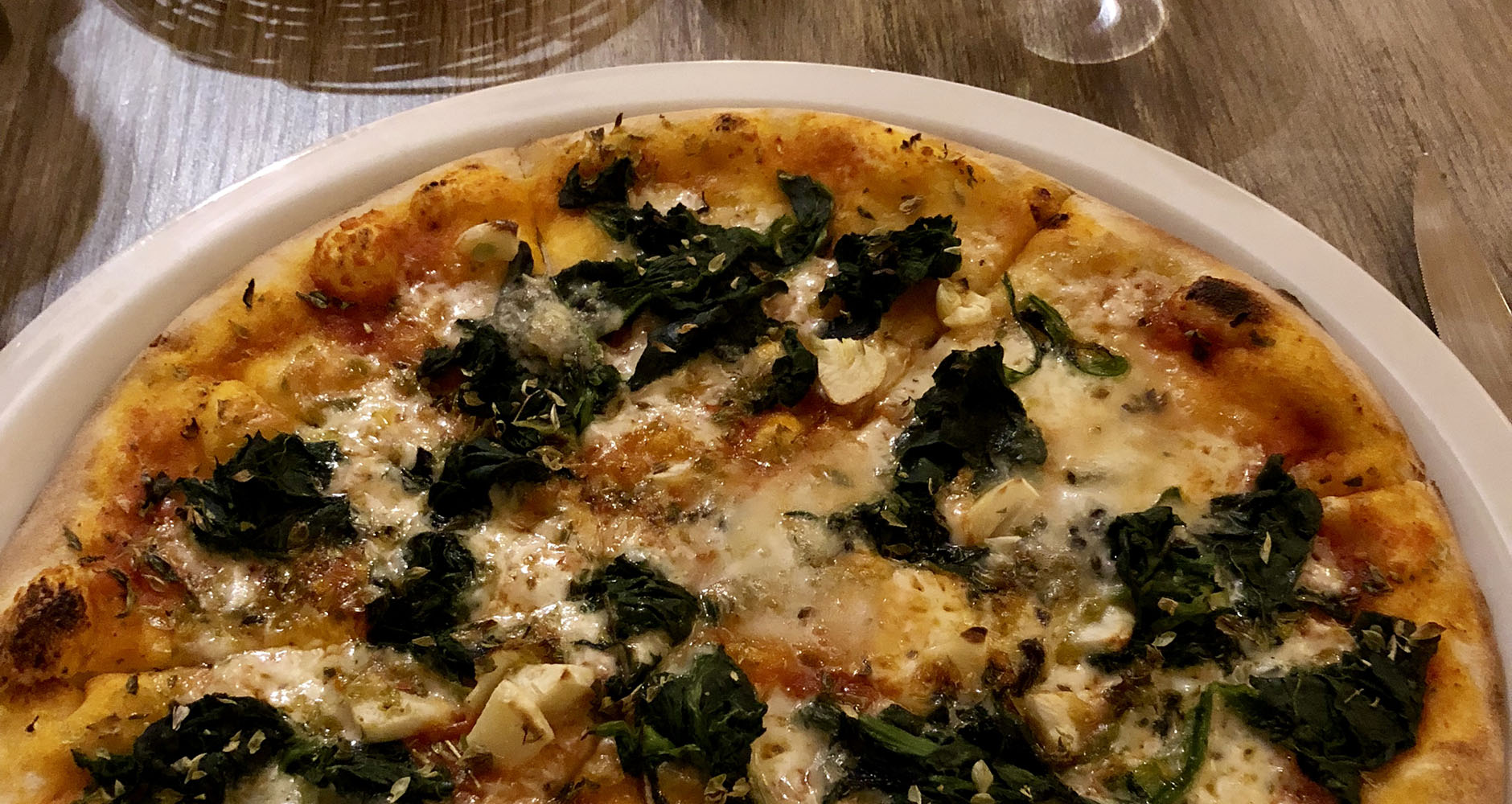 Pizza at Villa Medici, Carvoeiro