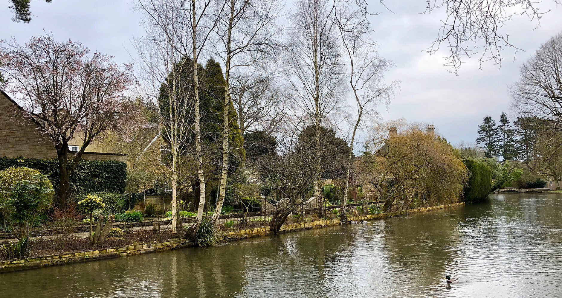 The river in Bourton-on-the-Water