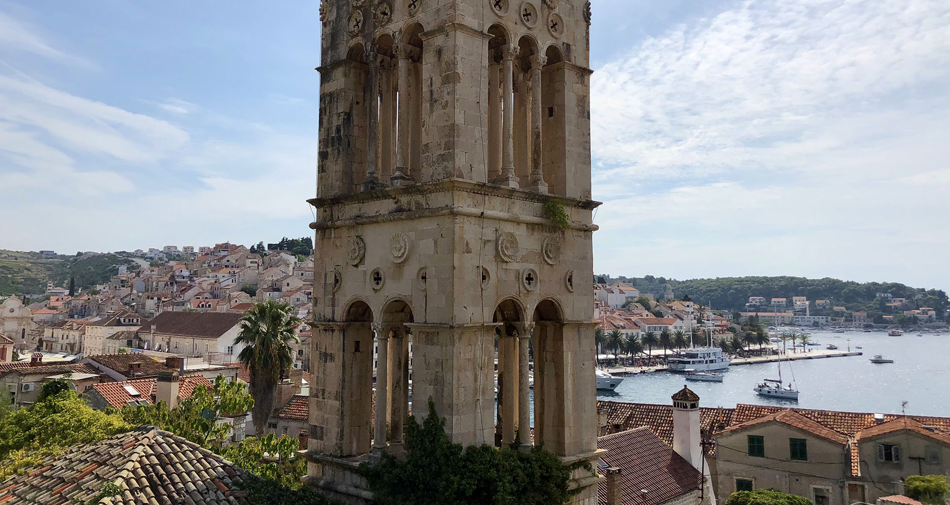 Amazing views of Hvar town, Croatia