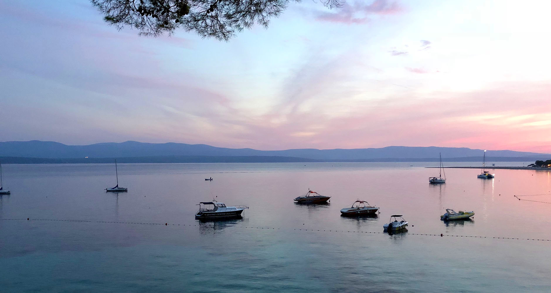 A lovely walk back from Zlatni Rat beach in Bol, Brac