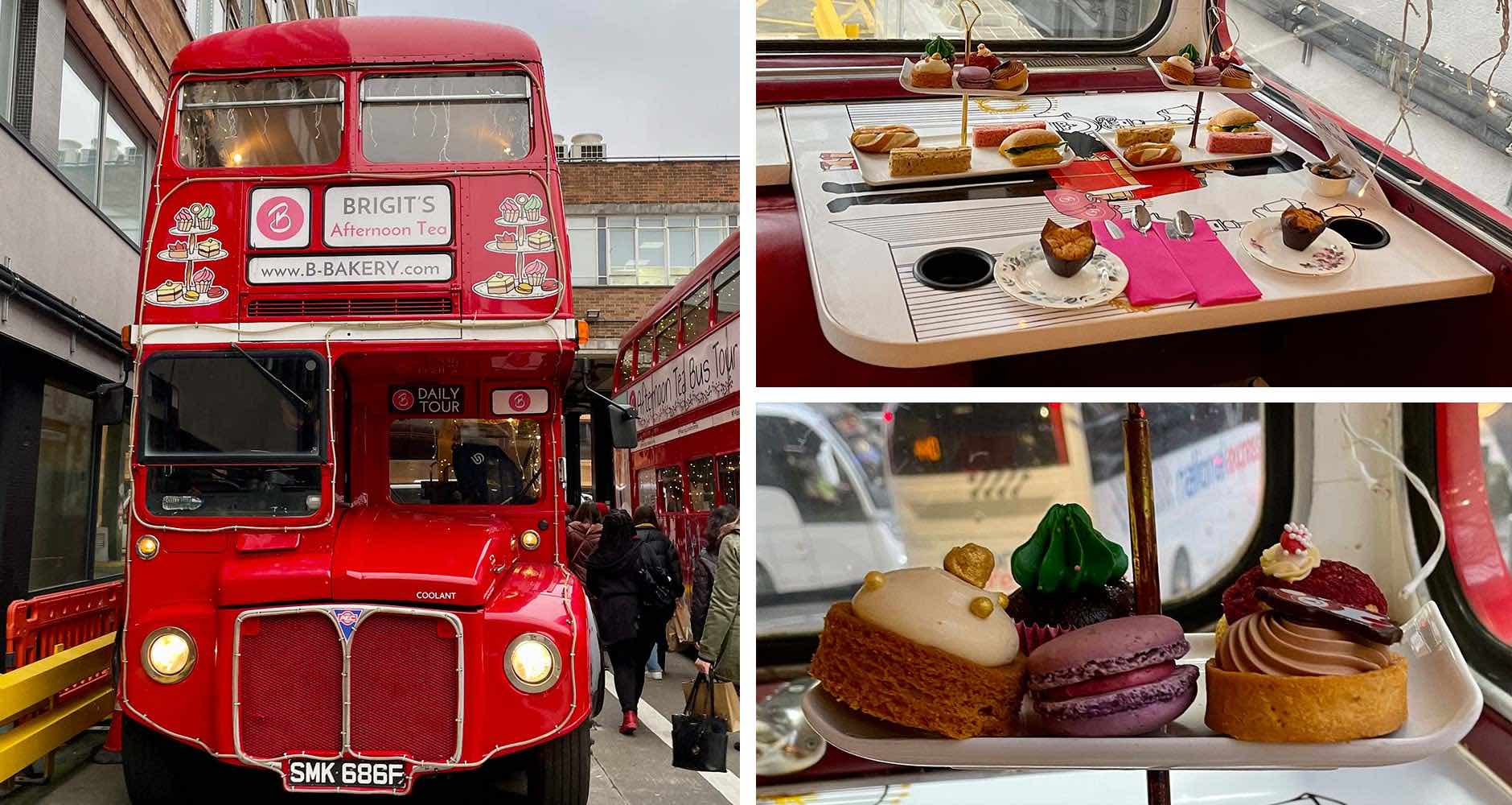 BB Bakery Christmas Afternoon Tea Bus Tour