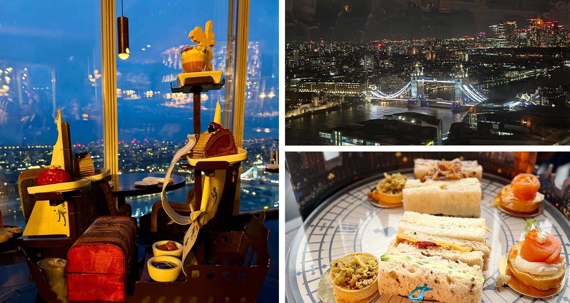 Peter Pan Afternoon Tea at AquaShard