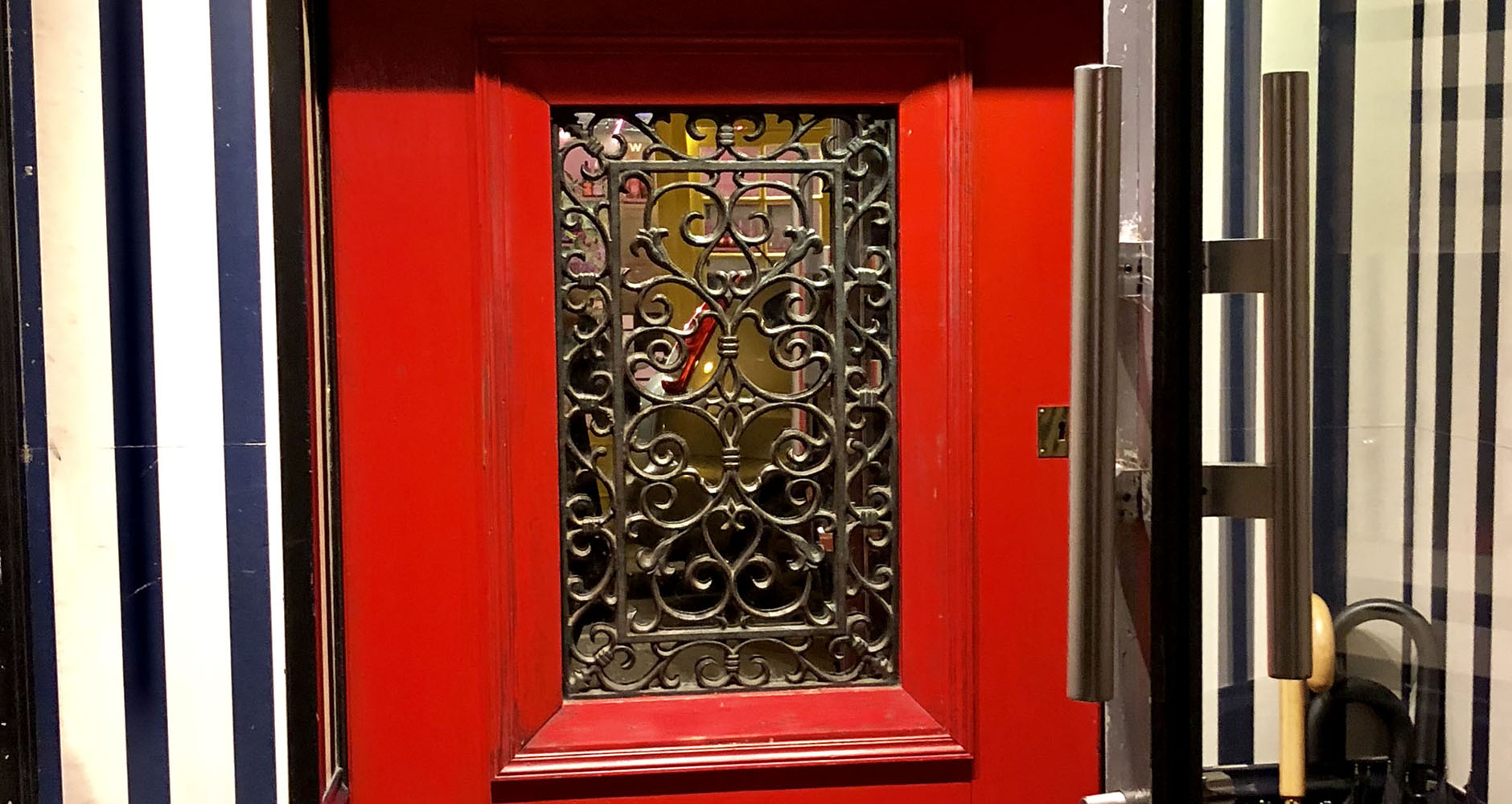 Little Red Door - one of the best bars in Paris