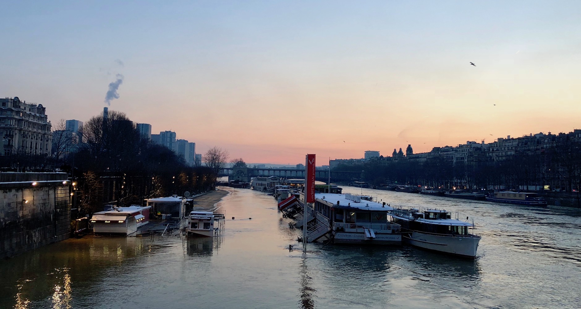 The famous river Seine Paris