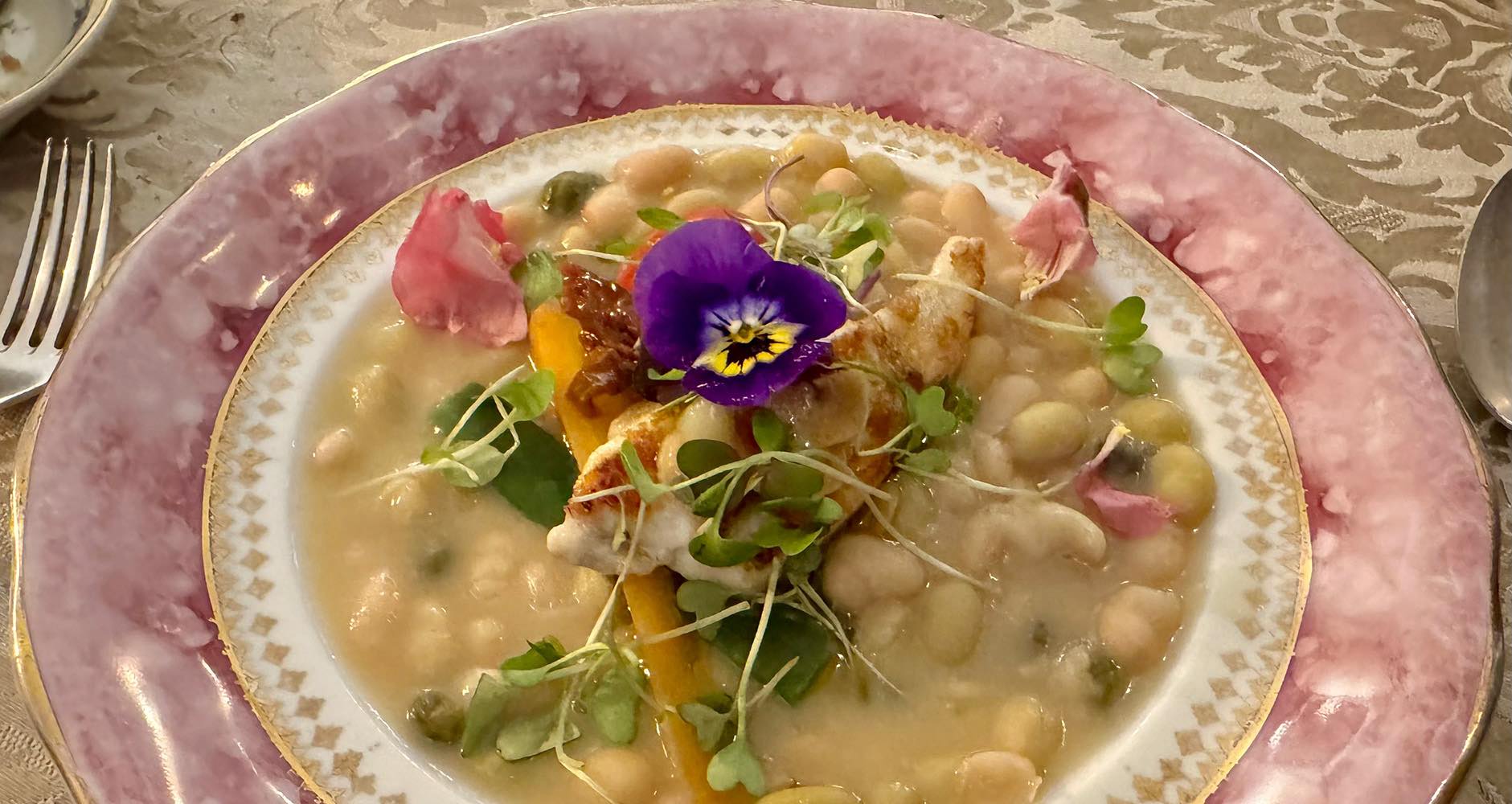 Andalusian bean stew at La Cochera del Abuelo