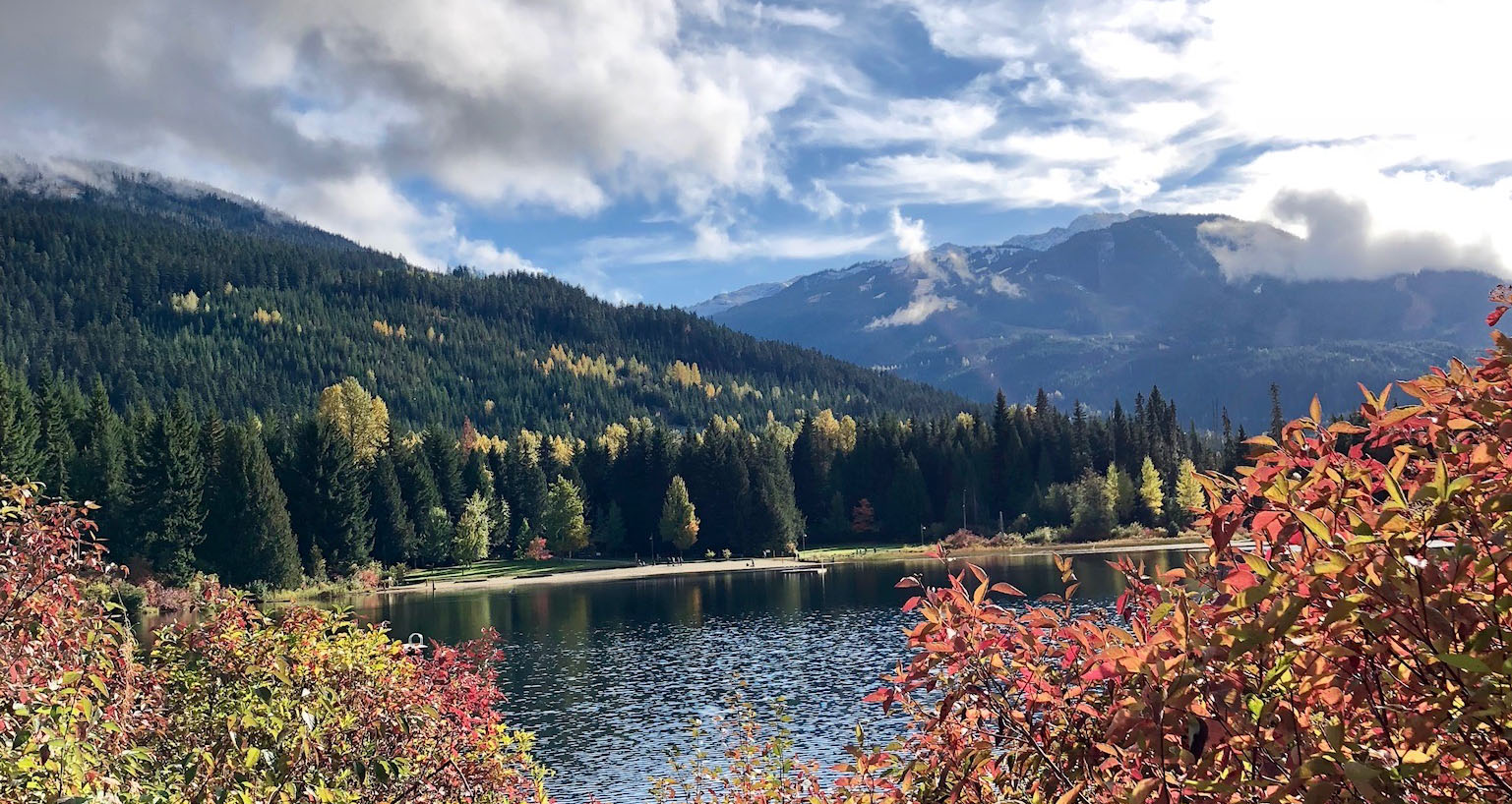 Lost Lake in Whistler, Canada