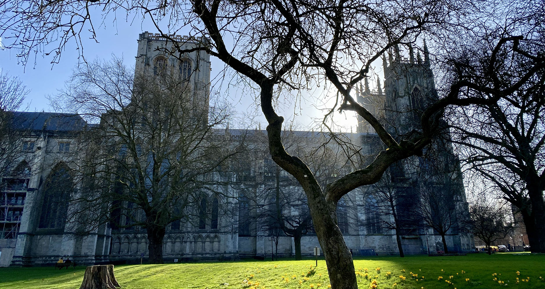 York Minster taken from Dean's Park